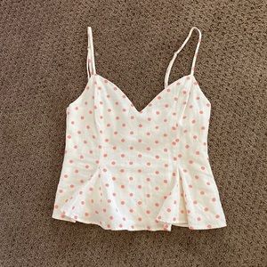 Zara Polka Dot Tank Top
